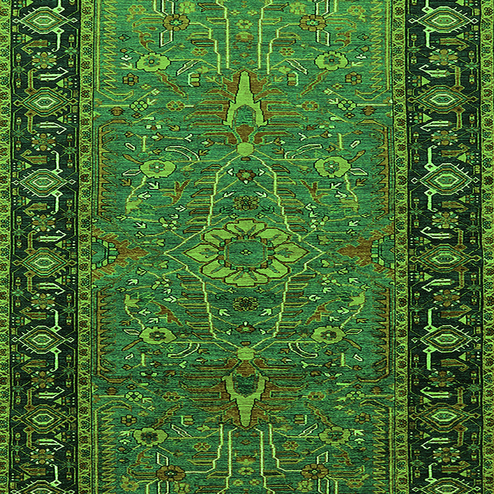 Oriental Green Industrial Rug, urb1955grn