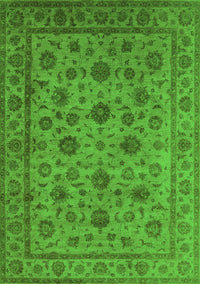 Oriental Green Industrial Rug, urb1956grn