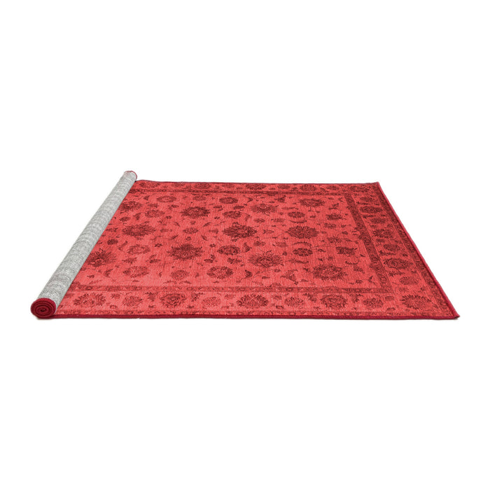 Industrial Red Washable Rugs