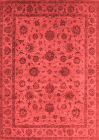 Oriental Red Industrial Rug, urb1956red