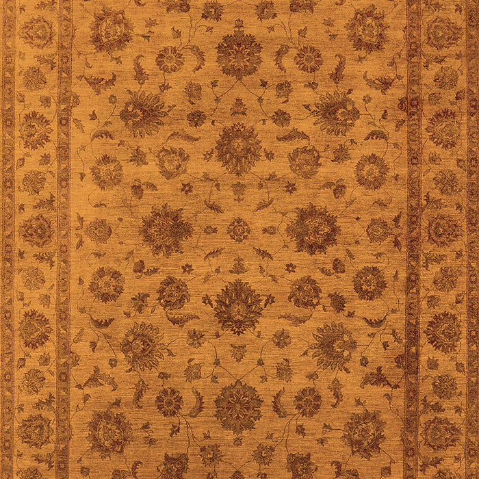 Oriental Orange Industrial Rug, urb1956org