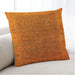 Lifestyle Image of Mid-Century Modern Urban Square Neon Orange Throw Pillow, 18 inch by 18 inch, pwurb1957