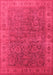 Oriental Pink Industrial Rug, urb1957pnk