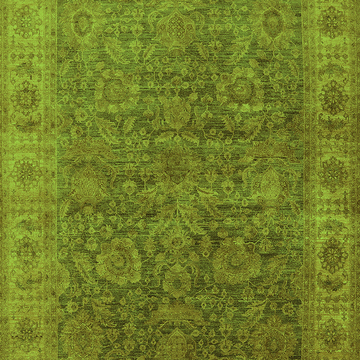 Oriental Green Industrial Rug, urb1957grn