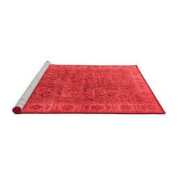 Industrial Red Washable Rugs