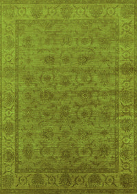 Oriental Green Industrial Rug, urb1958grn