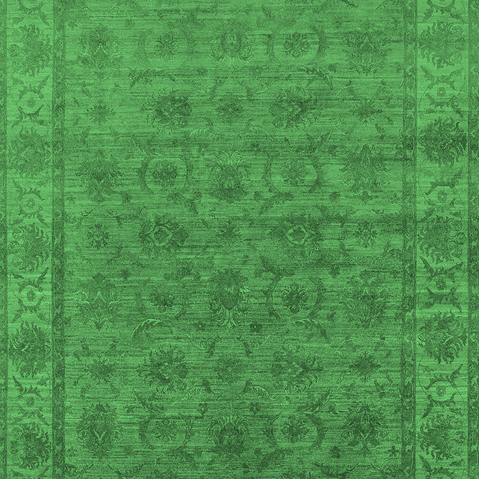 Oriental Emerald Green Industrial Rug, urb1958emgrn