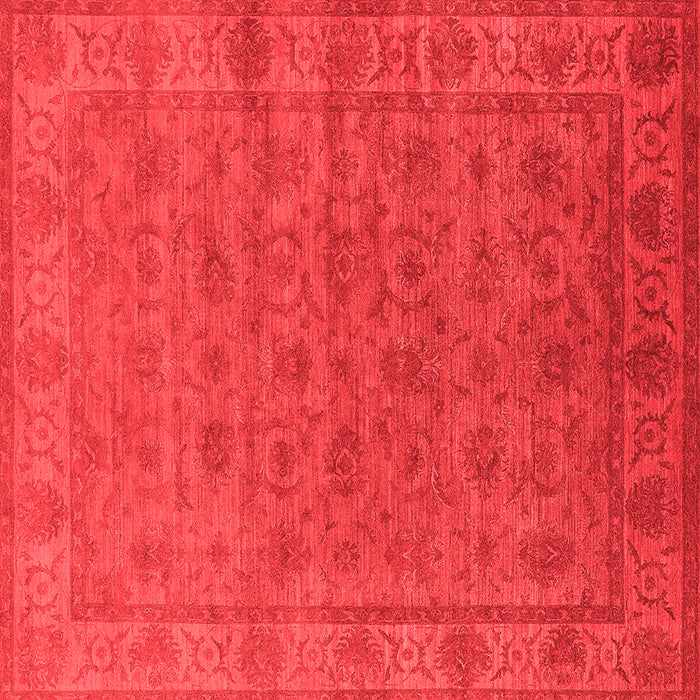 Machine Washable Oriental Red Industrial Rug, wshurb1958red