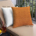 Front View of Mid-Century Modern Urban Square Orange Red Orange Throw Pillow, 18 inch by 18 inch, pwurb1958