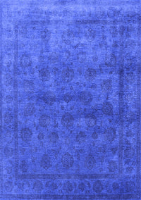 Oriental Blue Industrial Rug, urb1959blu