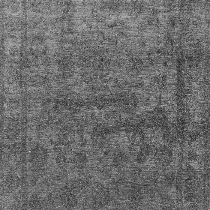 Machine Washable Oriental Gray Industrial Rug, wshurb1959gry