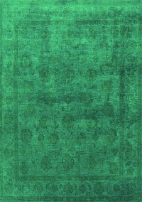 Oriental Green Industrial Rug, urb1959grn