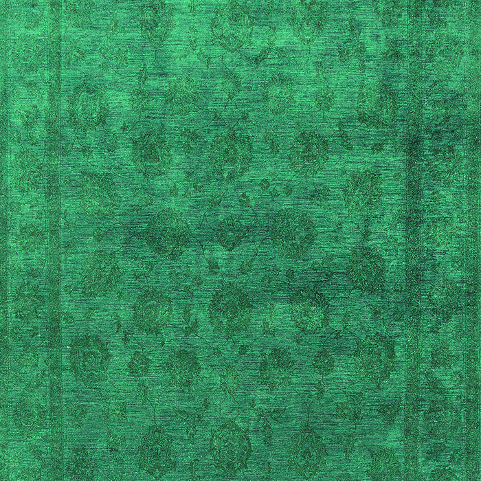 Oriental Green Industrial Rug, urb1959grn