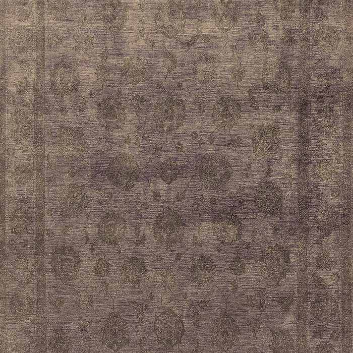 Machine Washable Oriental Brown Industrial Rug, wshurb1959brn