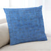 Lifestyle Image of Mid-Century Modern Urban Square Blue Throw Pillow, 18 inch by 18 inch, pwurb1959