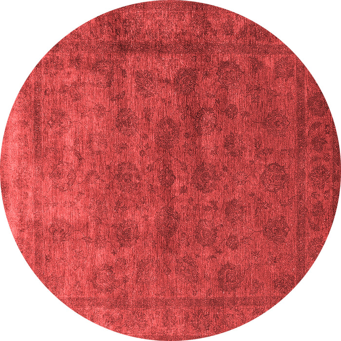 Machine Washable Oriental Red Industrial Rug, wshurb1959red