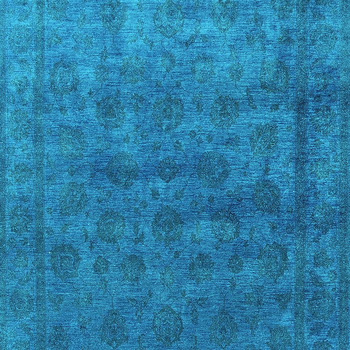 Oriental Turquoise Industrial Rug, urb1959turq