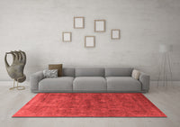 Machine Washable Oriental Red Industrial Rug, wshurb1959red