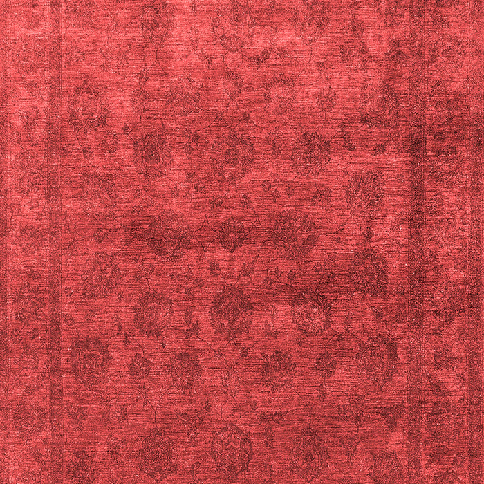 Machine Washable Oriental Red Industrial Rug, wshurb1959red
