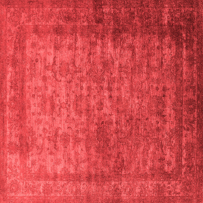 Machine Washable Oriental Red Industrial Rug, wshurb1960red