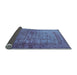 Sideview of Oriental Light Blue Industrial Rug, urb1960lblu