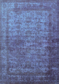 Oriental Light Blue Industrial Rug, urb1960lblu