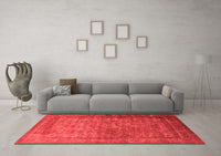 Machine Washable Oriental Red Industrial Rug, wshurb1960red