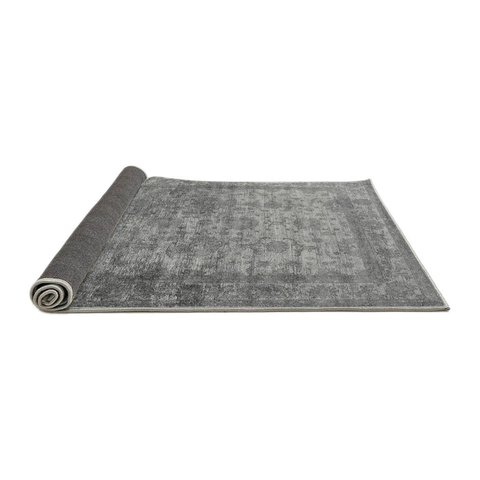 Sideview of Oriental Gray Industrial Rug, urb1960gry