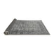 Sideview of Oriental Gray Industrial Rug, urb1960gry