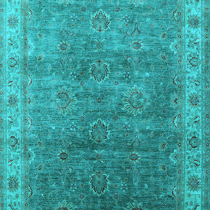 Oriental Light Blue Industrial Rug, urb1961lblu