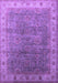 Machine Washable Oriental Purple Industrial Area Rugs, wshurb1961pur