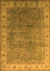 Oriental Orange Industrial Rug, urb1961org