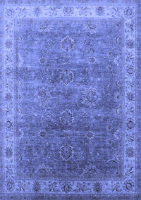 Oriental Blue Industrial Rug, urb1961blu