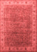 Oriental Red Industrial Area Rugs