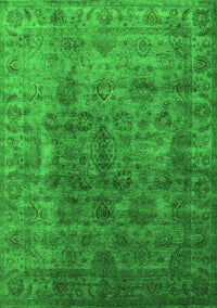 Oriental Green Industrial Rug, urb1962grn