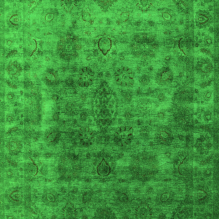 Oriental Green Industrial Rug, urb1962grn