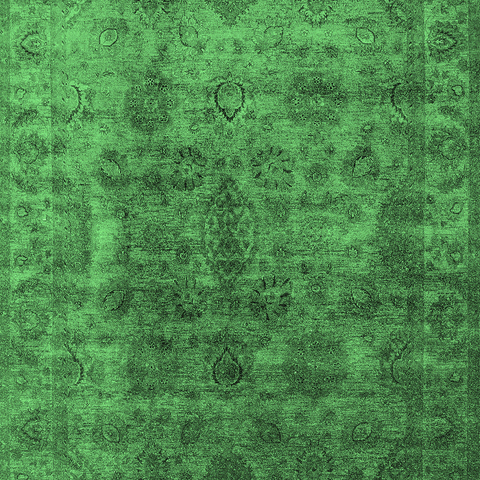 Oriental Emerald Green Industrial Rug, urb1962emgrn