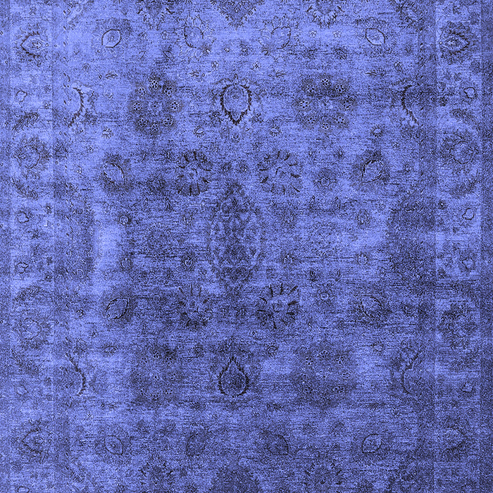 Oriental Blue Industrial Rug, urb1962blu