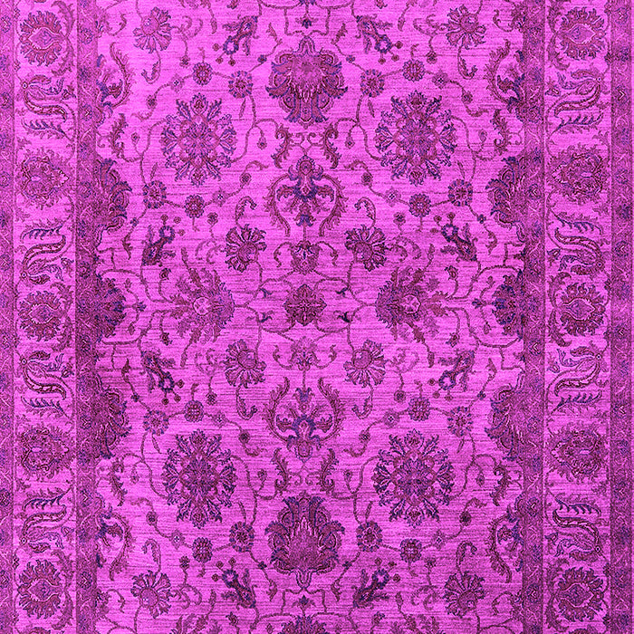 Machine Washable Oriental Pink Industrial Rug, wshurb1963pnk