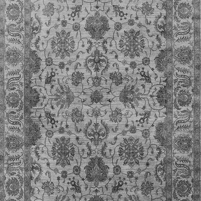 Machine Washable Oriental Gray Industrial Rug, wshurb1963gry