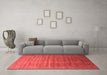 Industrial Red Washable Rugs