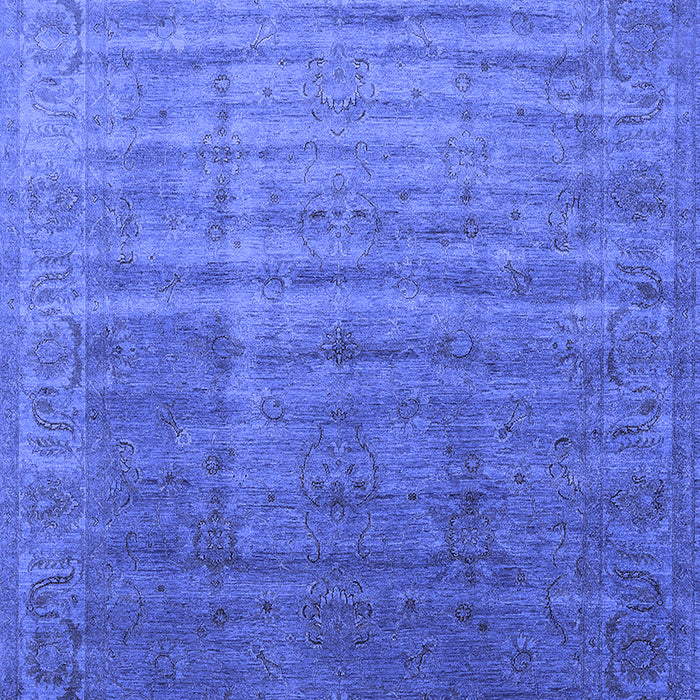 Oriental Blue Industrial Rug, urb1964blu