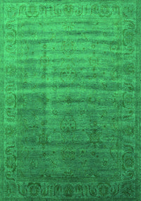 Oriental Green Industrial Rug, urb1964grn