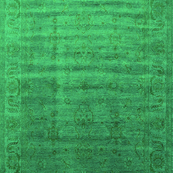 Oriental Green Industrial Rug, urb1964grn