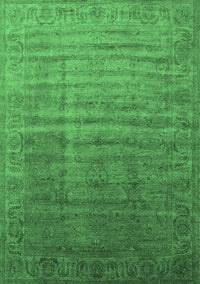 Oriental Emerald Green Industrial Rug, urb1964emgrn