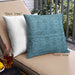 Front View of Mid-Century Modern Urban Square Blue Throw Pillow, 18 inch by 18 inch, pwurb1965