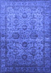 Oriental Blue Industrial Rug, urb1965blu