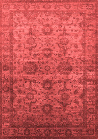 Oriental Red Industrial Rug, urb1965red