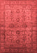 Oriental Red Industrial Area Rugs