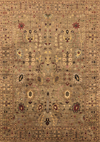 Oriental Brown Industrial Rug, urb1966brn